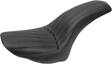 SADDLEMEN Knuckle 2-Up Seat - Ribbed - Black 806-23-047K