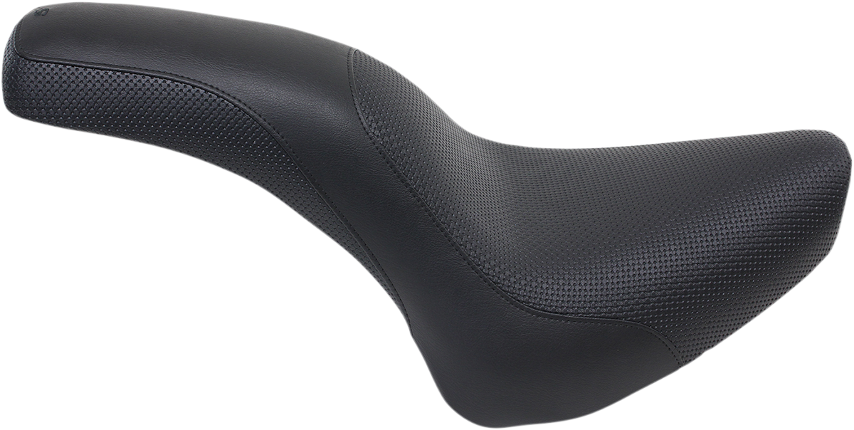 SADDLEMEN Profiler™ Basketweave Seat - Black - Softail '00-'05 800-01-147
