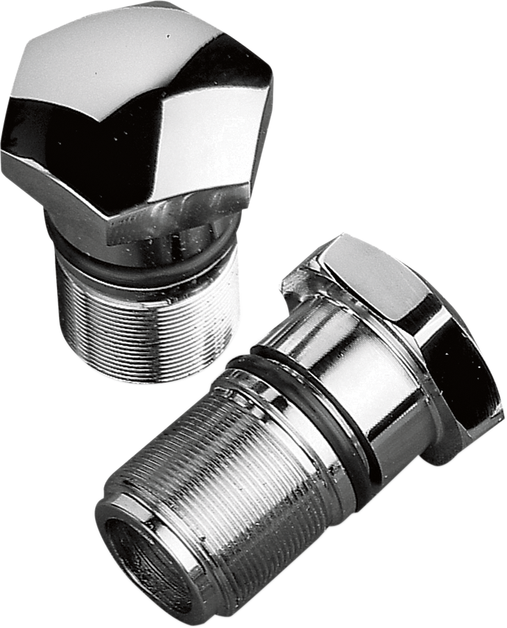 DRAG SPECIALTIES Fork Tube Cap - Chrome 301119-BC105