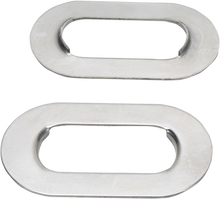 DRAG SPECIALTIES Axle Adjuster Plates - Pair - Harley-Davidson 339105-BC204