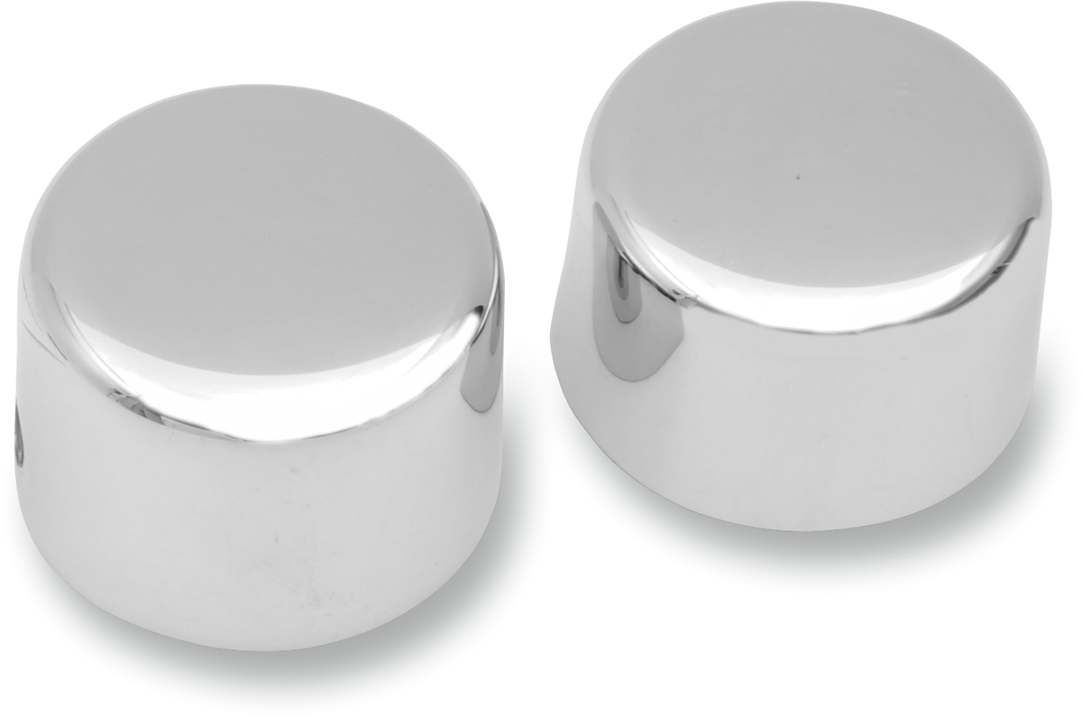 DRAG SPECIALTIES Axle Caps - Front - Pair - '72-'06 Harley-Davidson 301690-BC105