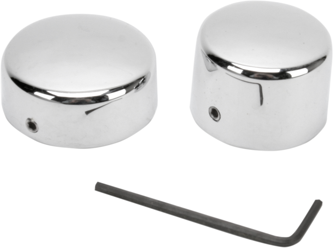 DRAG SPECIALTIES Axle Caps - Rear - Pair - '57-'81 Harley-Davidson 301693-BC105
