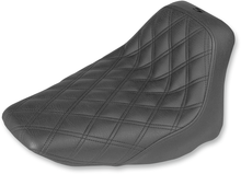 SADDLEMEN Renegade Solo Seat - Lattice Stitched - Black - FLST '06-'17 806-15-002LS