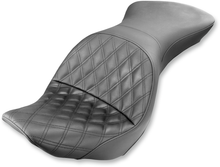 SADDLEMEN Explorer Seat - Lattice Stitched - FXST/FLST '06-'17 806-12-029LS