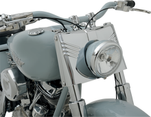 DRAG SPECIALTIES Fork Tins - Chrome - Ribbed - '86-'17 FLST - 3-Piece 74156
