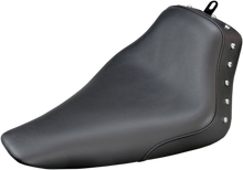 SADDLEMEN Seat - Renegade™ Solo - Black - Studded - FLS '12-'17 812-26-001