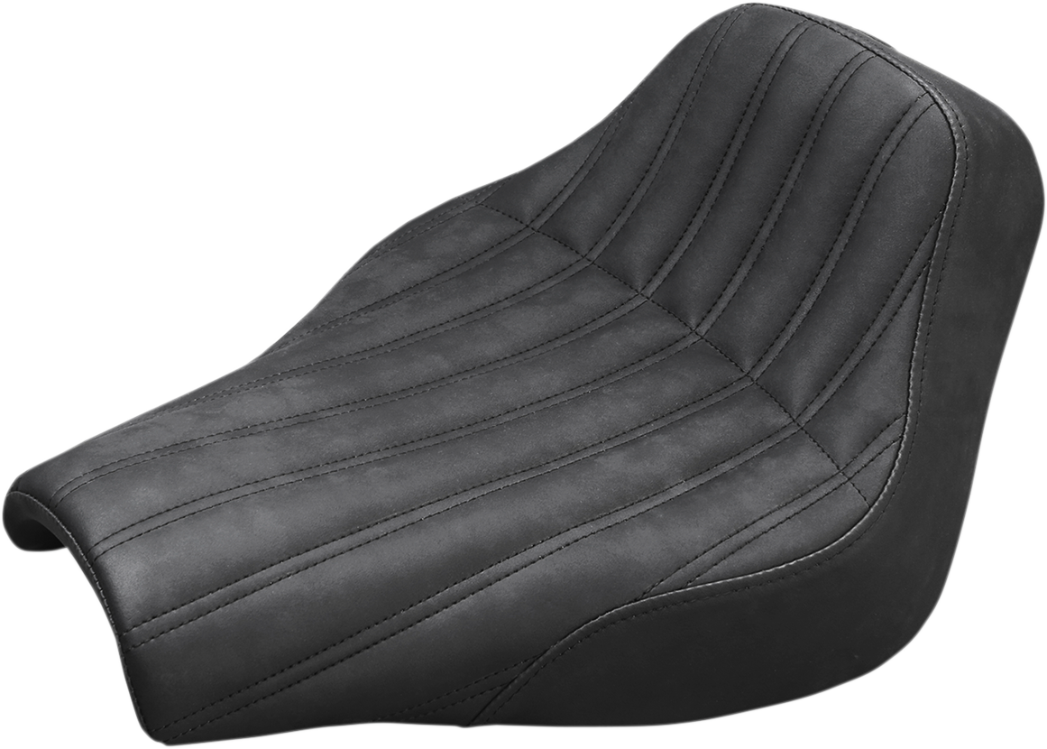 SADDLEMEN Knuckle Renegade Solo Seat - Black - FX '18-'23 818-30-0023