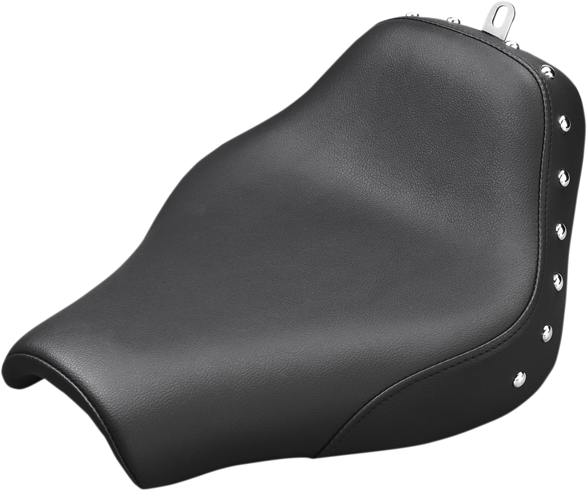 SADDLEMEN Seat - Renegade™ Solo - Black - Studded - FX '18-'24 818-30-001