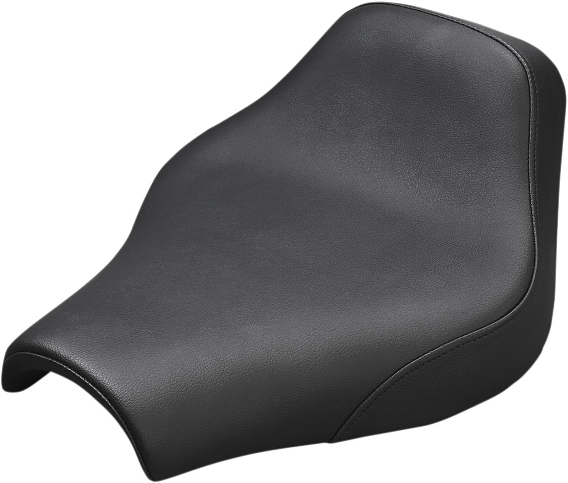 SADDLEMEN Seat - Renegade™ Solo - Black - Smooth - FXST/FXBB '18-'23 818-30-002