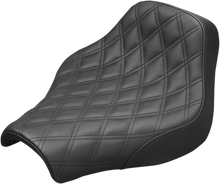SADDLEMEN Renegade™ Solo Seat - Lattice Stitched - Black - FX '18-'23 818-30-002LS