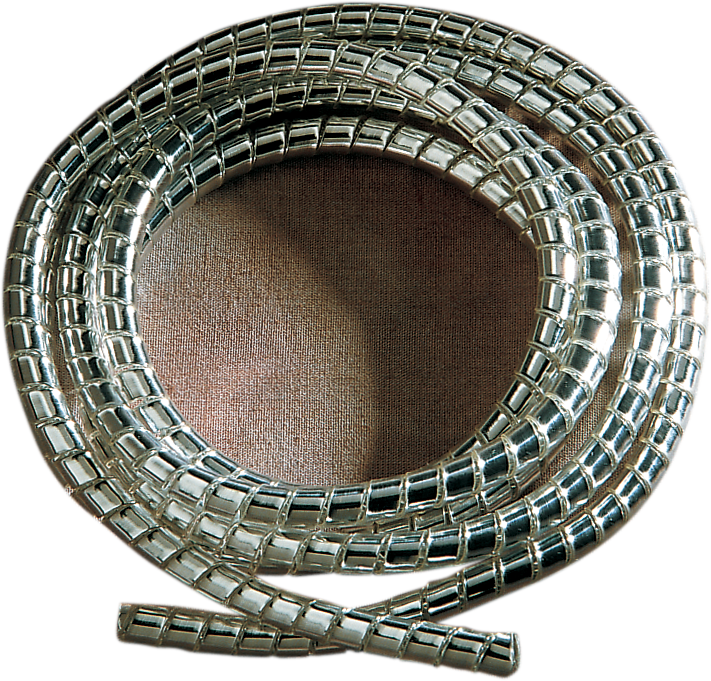 DRAG SPECIALTIES Chrome Cable/Wire Covering - 5/16" 33-6009-HC4