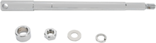 DRAG SPECIALTIES Axle Kit - Front - Chrome - '73-'83 Electra Glide/Wide Glide 16-0260-BC520