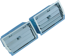 SHOW CHROME Lower Fairing Fresh Air Vents - Chrome 52-552