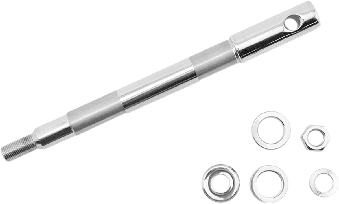 DRAG SPECIALTIES Axle Kit - Front - Chrome - '00-'07 Dyna/Sportster 16-0306BC520