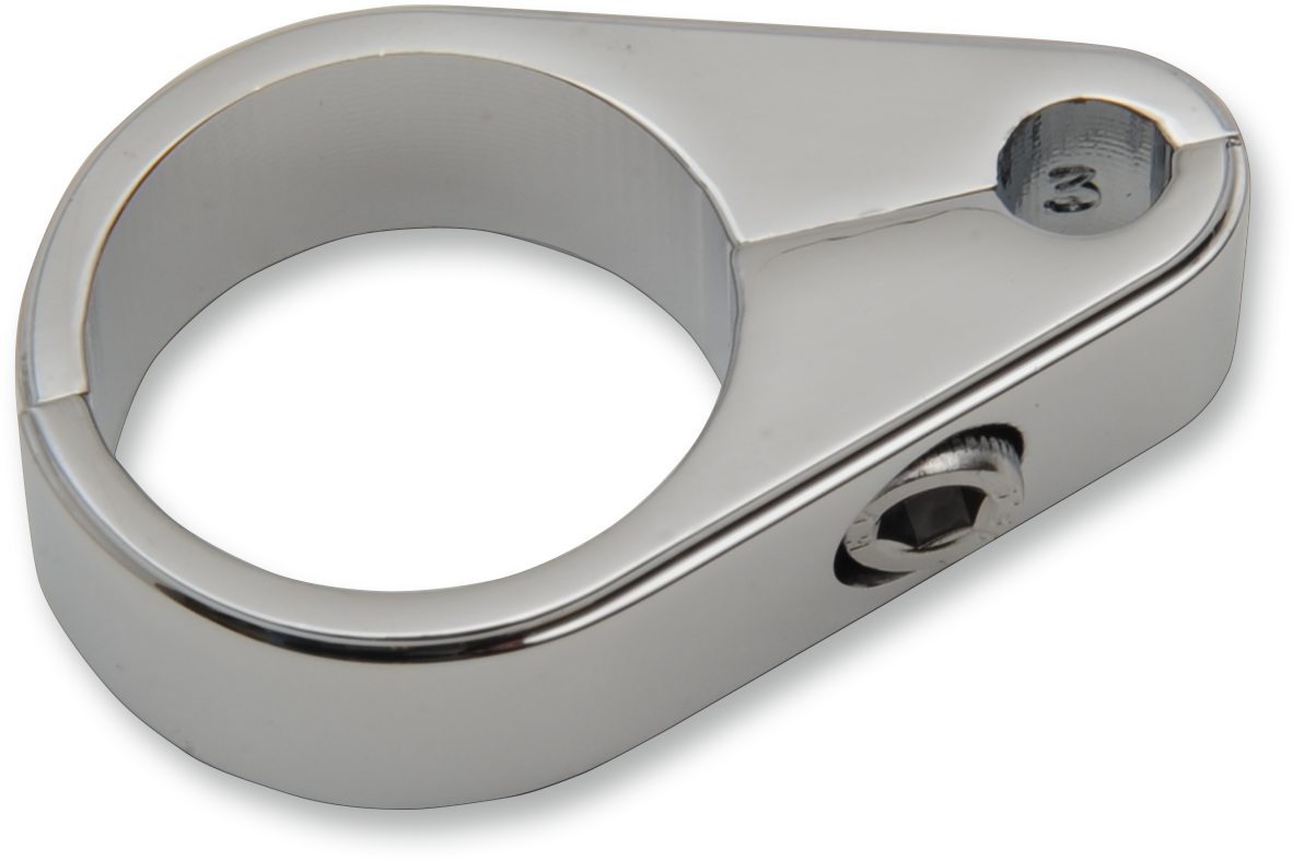 DRAG SPECIALTIES Die-Cast Cable Clamp - Single Throttle - 1" Frame 11-0051-SC1