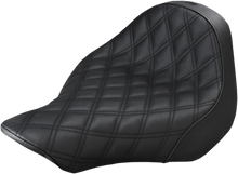 SADDLEMEN Renegade Solo Seat - Lattice Stitched - Black - FXSB '13-'17 813-27-002LS