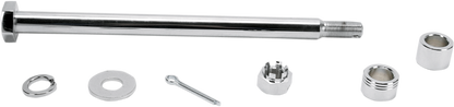 DRAG SPECIALTIES Axle Kit - Rear - Chrome - '77-'99 Sportster 16-0294-BC520