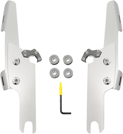 MEMPHIS SHADES Fats/Slim Mounting Kit - Polished - FLRT MEK2017