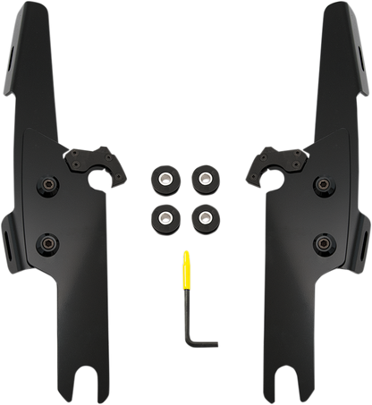 MEMPHIS SHADES Fats/Slim Mounting Kit - Black - FLRT MEB2017