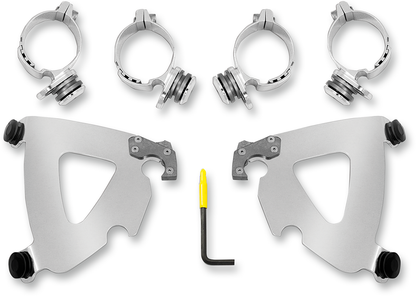 MEMPHIS SHADES Road Warrior Mounting Kit - Polished - FX MEK2028