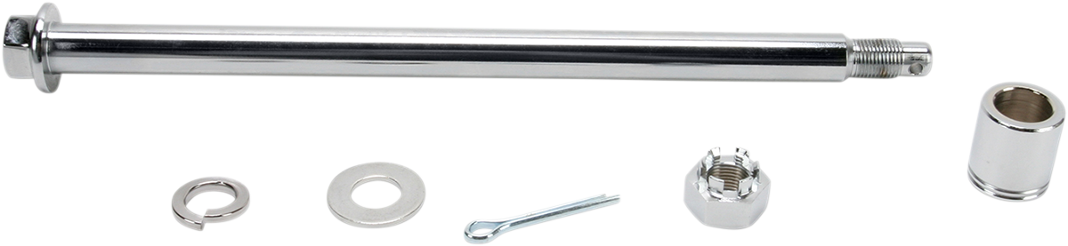 DRAG SPECIALTIES Axle Kit - Rear - Chrome - '86-'99 Softail 16-0302-BC520