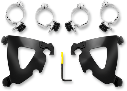 MEMPHIS SHADES Road Warrior Mounting Kit - Black - FX MEB2028