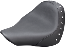 SADDLEMEN Seat - Renegade™ Solo - Black - Studded - FL/FX '18-'24 818-27-001