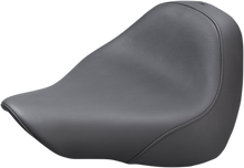 SADDLEMEN Seat - Renegade™ Solo - Black - Smooth - FL/FX '18-'24 818-27-002