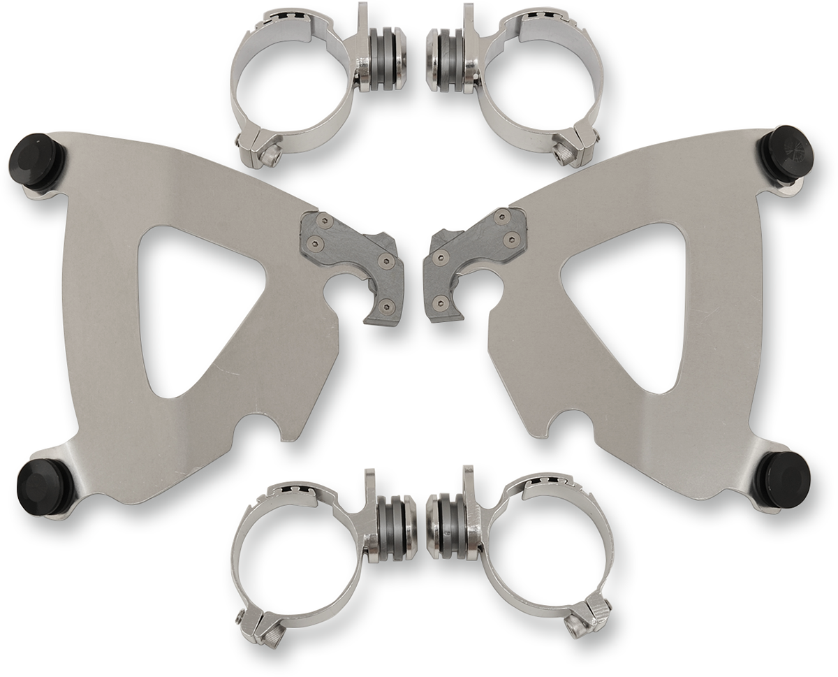 MEMPHIS SHADES Road Warrior Mounting Kit - Polished - FXD MEK2029
