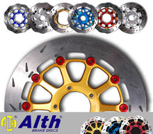 Alth 'Street' version SINGLE Front Brake Rotor Pair for Bikes Without Traction Control / ABS