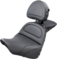 SADDLEMEN Explorer Special Seat - Studded - w/ Backrest - FL/FX '18-'24 818-27-040