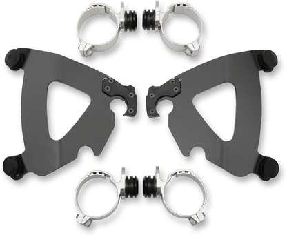 MEMPHIS SHADES Road Warrior Mounting Kit - Black - FXD MEB2029