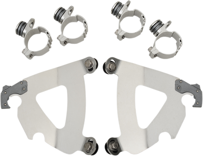 MEMPHIS SHADES Road Warrior Mounting Kit - Polished - FXD MEK2030