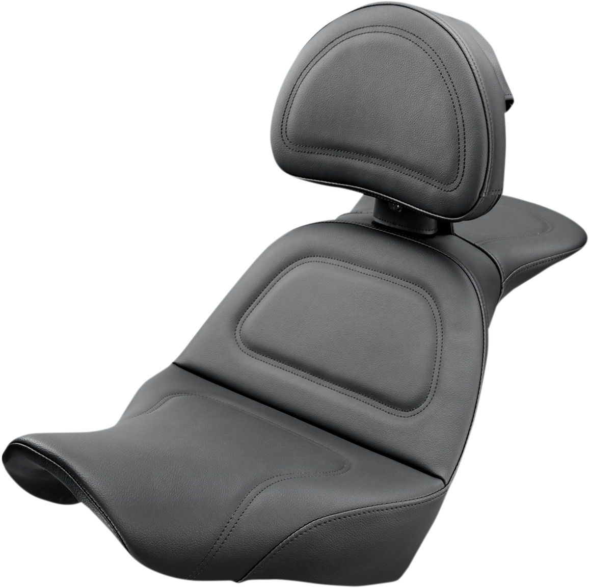 SADDLEMEN Explorer Seat - w/ Driver Backrest - FX/FL '18-'24 818-29-030