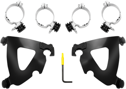MEMPHIS SHADES Road Warrior Mounting Kit - Black - FXLR MEB2035