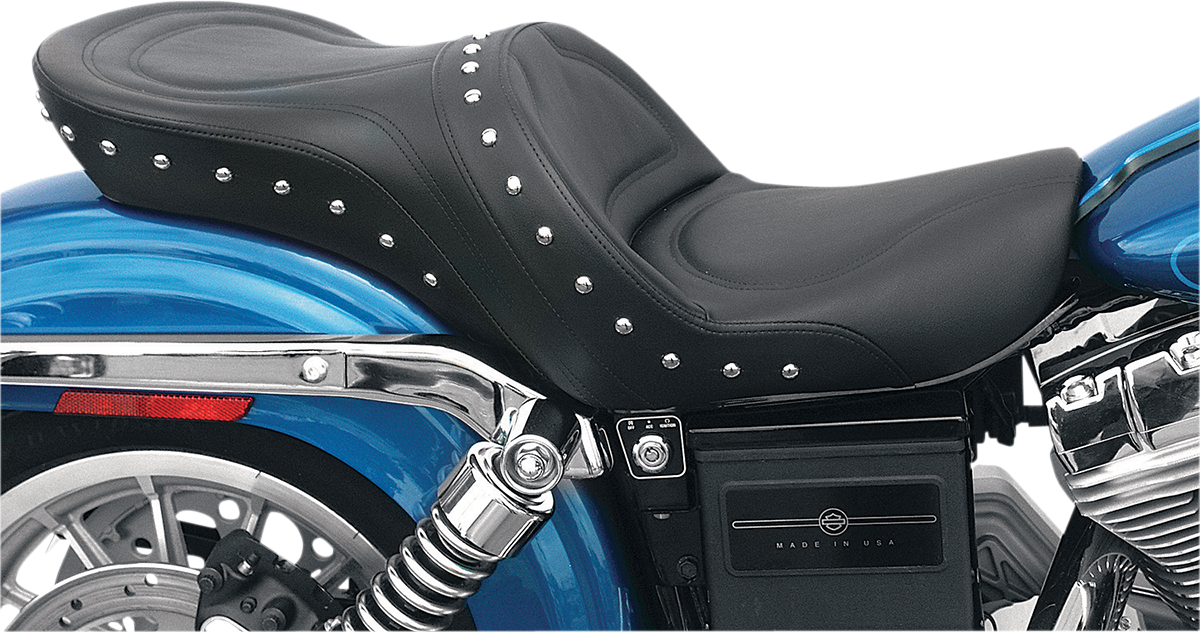 SADDLEMEN Explorer Special Seat - Studded - w/o Backrest - FXD '04-'05 804-04-039