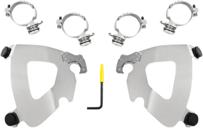 MEMPHIS SHADES Gauntlet Mounting Kit - Polished - FXLR MEK2033