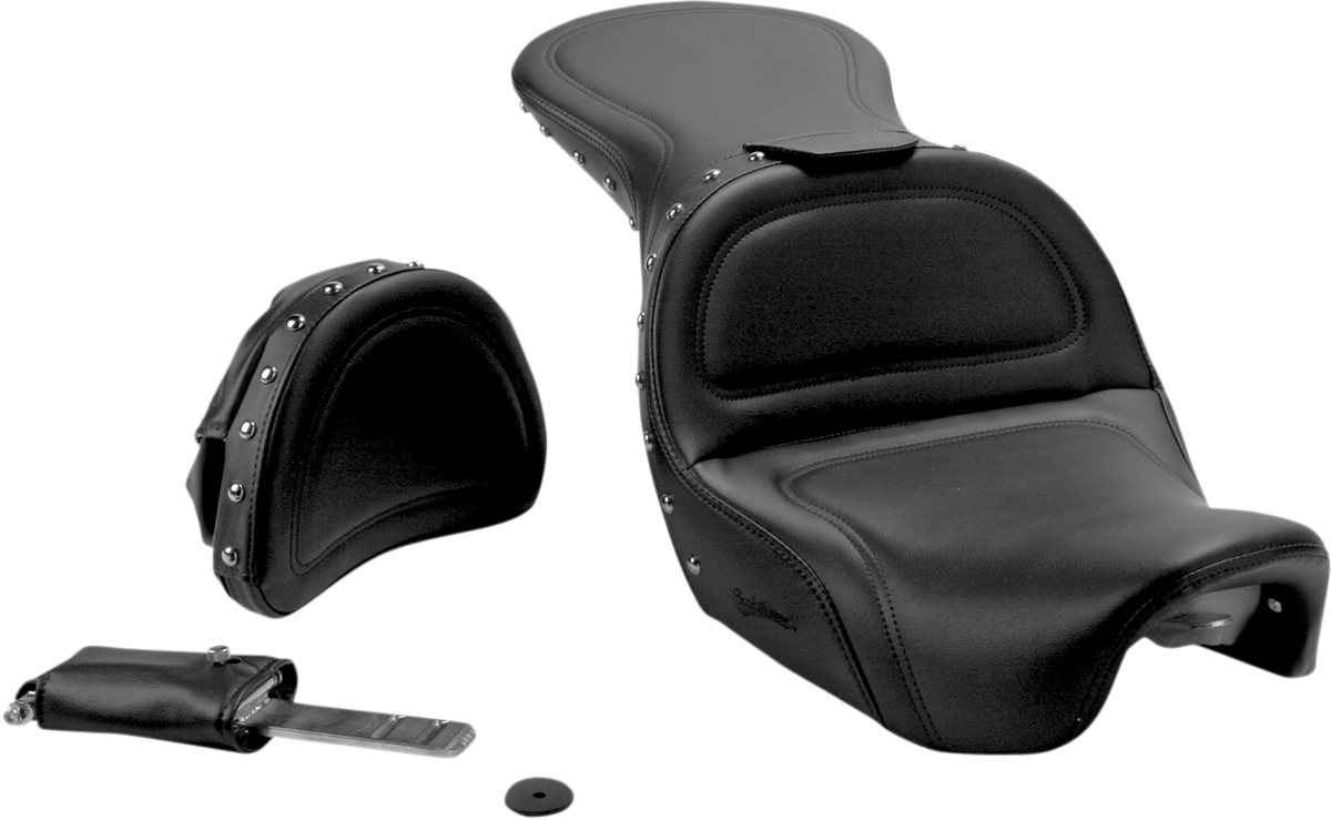 SADDLEMEN Explorer Special Seat - Studded - w/o Backrest - FXD '06-'17 806-04-040