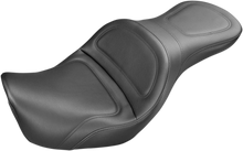 SADDLEMEN Seat - Explorer™ - Without Backrest - Stitched - Black - Dyna '06-'17 806-04-0291