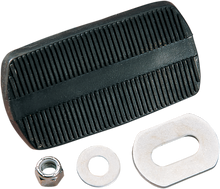 DRAG SPECIALTIES Brake Pedal Pad - Black - FL 17-0413-SC2