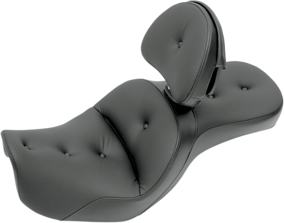 SADDLEMEN Explorer RoadSofa™ Seat - with Backrest - Dyna '06-'17 806-04-030RS