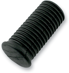 DRAG SPECIALTIES Rubber Footrest Cover - Black - XL 16-0021-HC4