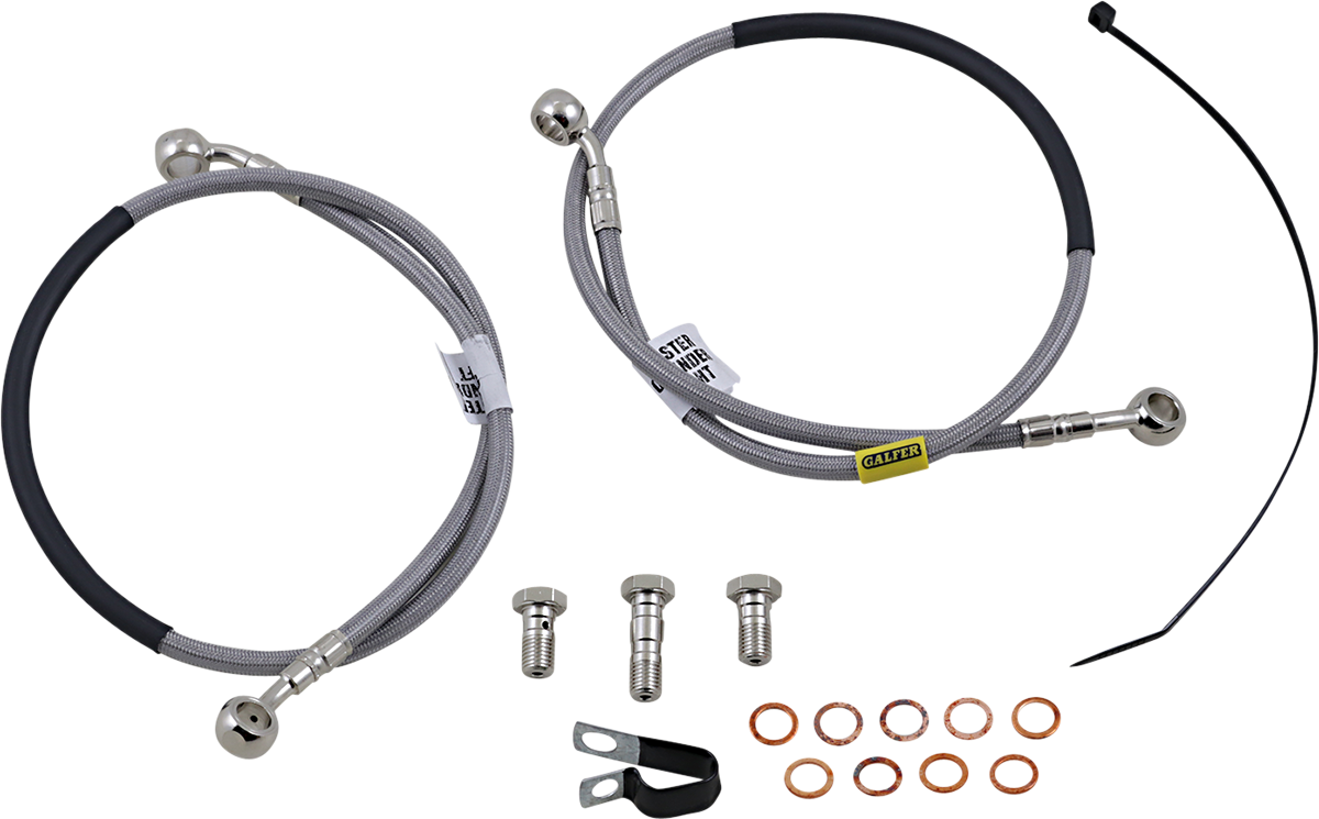 GBRAKES Brake Line - Stainless Steel FK003D512-2