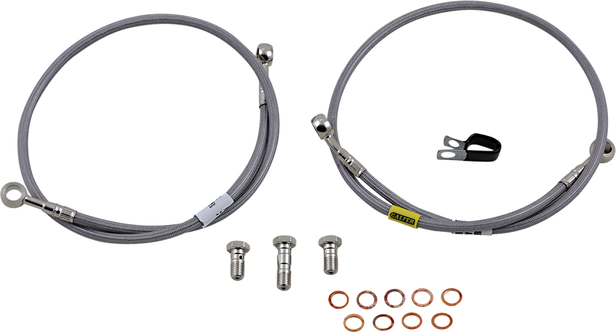 GBRAKES Brake Line - Stainless Steel FK003D537-2