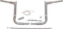 FAT BAGGERS INC. 1-1/2" EZ Install Pointed Top Handlebar Kit - 12" - Chrome 809112