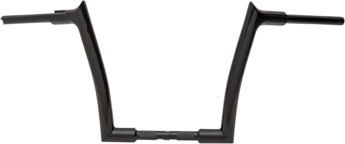 FAT BAGGERS INC. 1-1/2" EZ Install Pointed Top Handlebar - 12" - Black 807012-B