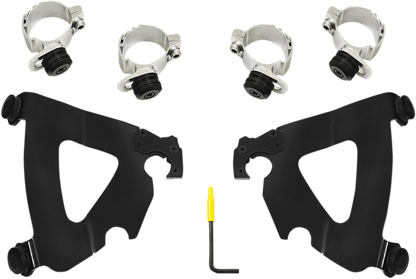 MEMPHIS SHADES Road Warrior Mounting Kit - Black - Harley-Davidson® MEB2038