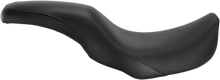 SADDLEMEN Profiler™ Basketweave Seat - Black - Dyna '06-'17 806-04-147