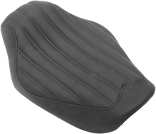 SADDLEMEN Knuckle Solo Seat - Ribbed - Black - FXD '04-'05 804-04-0023