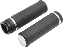 DRAG SPECIALTIES Rubber Grips with Accent Rings and End Caps - Hotop - Smooth - Cable 17-0556-BC324